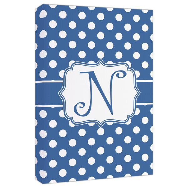 Custom Polka Dots Canvas Print - 20x30 (Personalized)