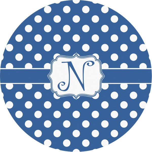 Custom Polka Dots Multipurpose Round Labels - 3" (Personalized)