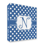 Polka Dots 3 Ring Binder - Full Wrap - 2" (Personalized)