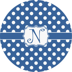 Polka Dots Multipurpose Round Labels - 5" (Personalized)