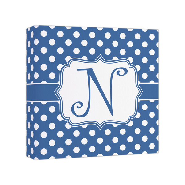 Custom Polka Dots Canvas Print - 8x8 (Personalized)