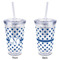 Polka Dots Acrylic Tumbler - Full Print - Approval