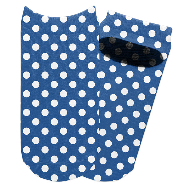 Custom Polka Dots Adult Ankle Socks