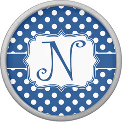 Polka Dots Cabinet Knob (Silver) (Personalized)