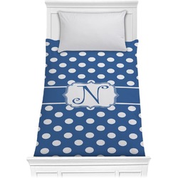 Polka Dots Comforter - Twin (Personalized)