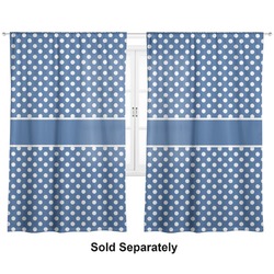 Polka Dots Curtain Panel - Custom Size