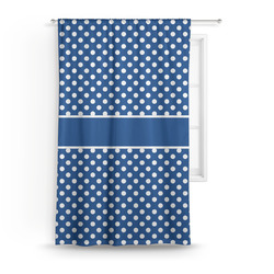 Polka Dots Curtain Panel - Custom Size