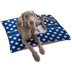 Polka Dots Dog Bed - Large w/ Initial