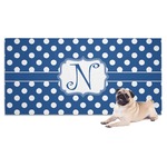 Polka Dots Dog Towel (Personalized)