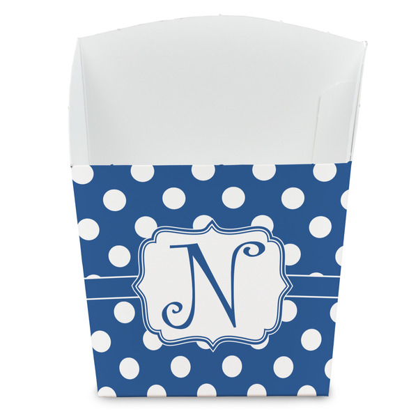 Custom Polka Dots French Fry Favor Boxes (Personalized)