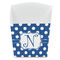 Polka Dots French Fry Favor Box - Front View