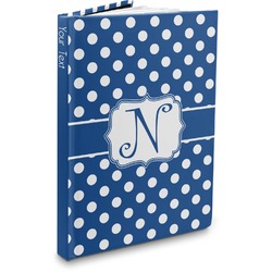 Polka Dots Hardbound Journal - 5.75" x 8" (Personalized)