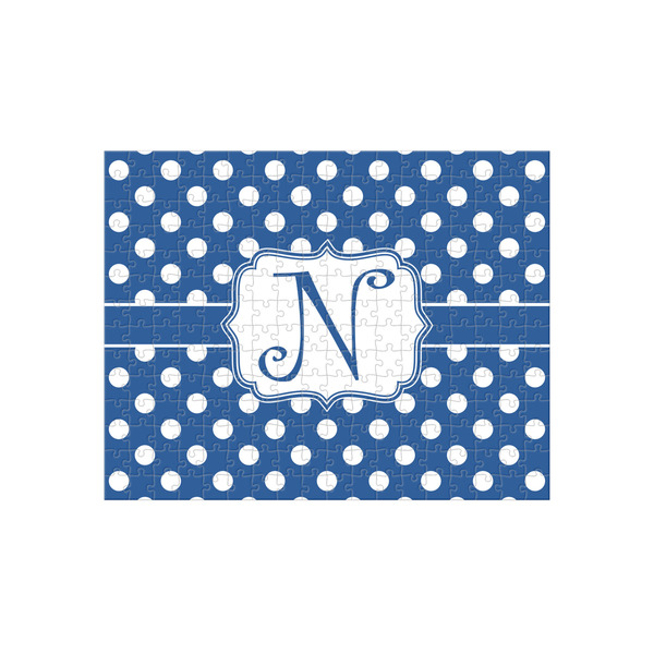 Custom Polka Dots 252 pc Jigsaw Puzzle (Personalized)