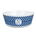 Polka Dots Kid's Bowl (Personalized)