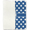 Polka Dots Linen Placemat - Folded Half