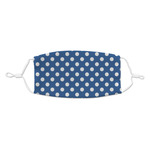 Polka Dots Kid's Cloth Face Mask - Standard