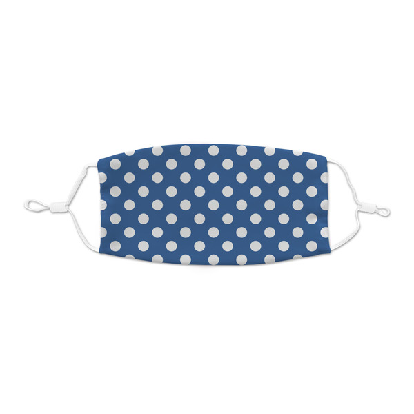 Custom Polka Dots Kid's Cloth Face Mask - XSmall