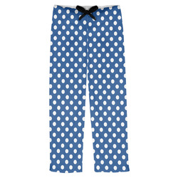 Polka Dots Mens Pajama Pants - XS
