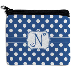 Polka Dots Rectangular Coin Purse (Personalized)