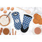 Polka Dots Neoprene Oven Mitt - Lifestyle Image