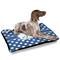 Polka Dots Outdoor Dog Beds - Large - IN CONTEXT