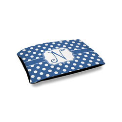 Polka Dots Outdoor Dog Bed - Small (Personalized)