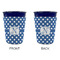 Polka Dots Party Cup Sleeves - without bottom - Approval