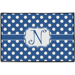 Polka Dots Door Mat - 36"x24" (Personalized)