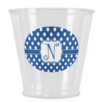 Polka Dots Plastic Shot Glass (Personalized)