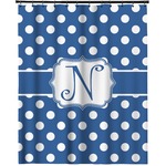 Polka Dots Extra Long Shower Curtain - 70"x84" (Personalized)