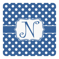 Polka Dots Square Decal - Large (Personalized)