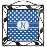 Polka Dots Square Trivet (Personalized)