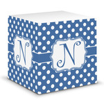 Polka Dots Sticky Note Cube (Personalized)