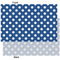 Polka Dots Tissue Paper - Heavyweight - XL - Front & Back