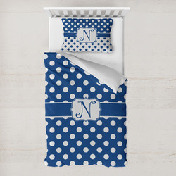 Polka Dots Toddler Bedding Set - With Pillowcase (Personalized)