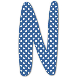 Polka Dots Letter Decal - Large (Personalized)