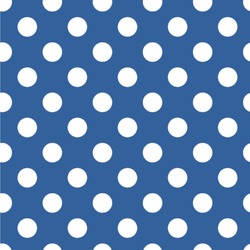 Polka Dots Wallpaper & Surface Covering (Water Activated 24"x 24" Sample)