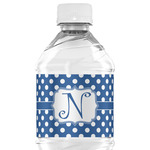 Polka Dots Water Bottle Labels - Custom Sized (Personalized)