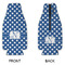 Polka Dots Zipper Bottle Cooler - APPROVAL