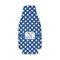 Polka Dots Zipper Bottle Cooler - FRONT (flat)