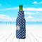 Polka Dots Zipper Bottle Cooler - LIFESTYLE