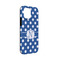 Polka Dots iPhone 13 Mini Tough Case - Angle