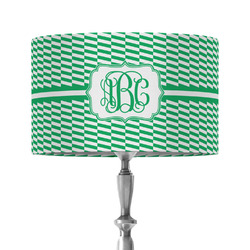 Zig Zag 12" Drum Lamp Shade - Fabric (Personalized)