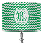 Zig Zag 16" Drum Lamp Shade - Fabric (Personalized)