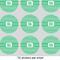 Zig Zag 2" Multipurpose Round Labels - Sheet