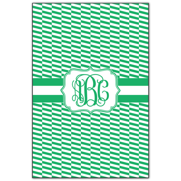 Custom Zig Zag Wood Print - 20x30 (Personalized)