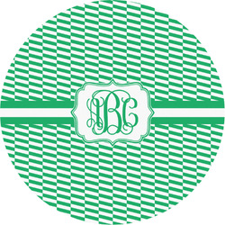 Zig Zag Multipurpose Round Labels - 3" (Personalized)