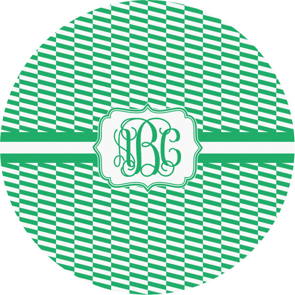 Custom Zig Zag Multipurpose Round Labels - 3" (Personalized)