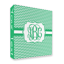 Zig Zag 3 Ring Binder - Full Wrap - 2" (Personalized)