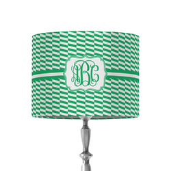 Zig Zag 8" Drum Lamp Shade - Fabric (Personalized)